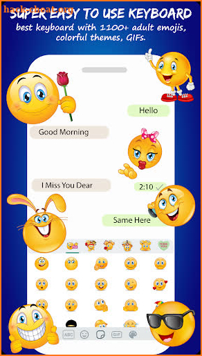 Adult Emoji for Lovers screenshot