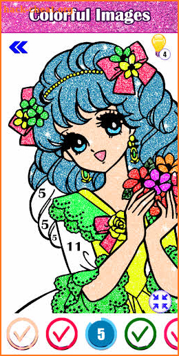 Adult Glitter Color By Number-Paint By Number Free screenshot