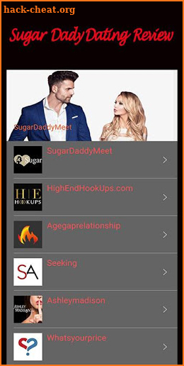 Adult Love - App for LGBT Date & Sugar Daddy Date screenshot