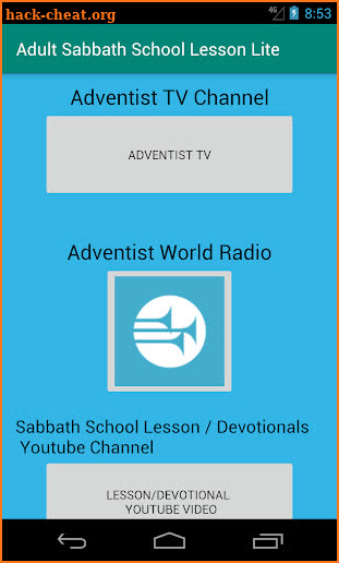 Adult Sabbath School Lesson Lite screenshot
