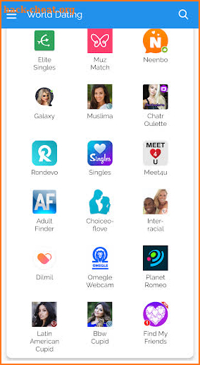 Adult Singles & Casual Dating Application screenshot