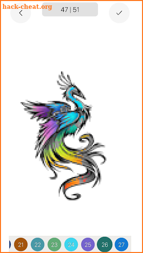 Adult Tattoo Pixel Art Sandbox Color By Number screenshot