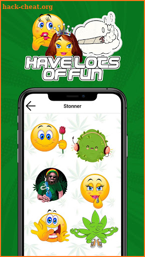 Adult Weed Emojis - Flirty Stickers screenshot