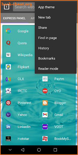 Adult's Browser screenshot