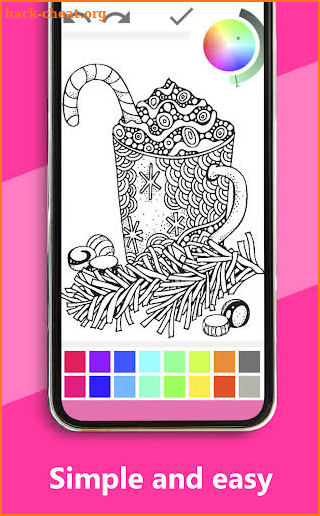 Adults Coloring Book - Mandala Coloring screenshot