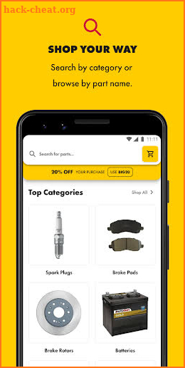 Advance Auto Parts screenshot