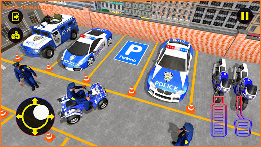 Advance Police Quad Bike Parking screenshot