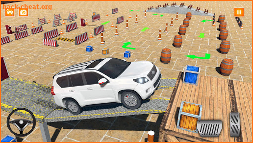 Advance Prado Car Parking Games & Car Driving Game screenshot