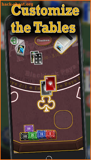 Advanced 21 Blackjack screenshot
