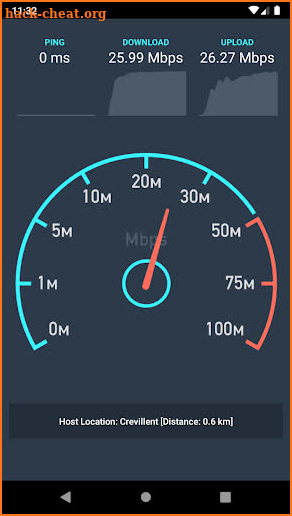 Advanced Connection Speed Test screenshot