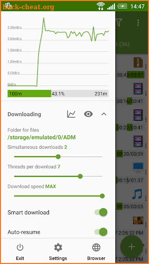 Advanced Download Manager screenshot