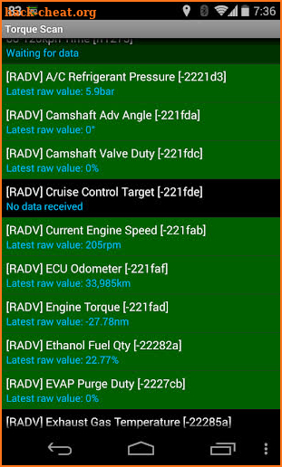 Advanced EX for RENAULT screenshot