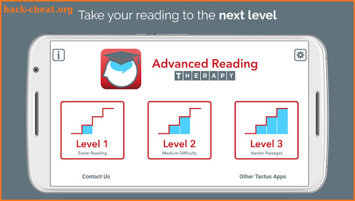 Advanced Reading Therapy screenshot