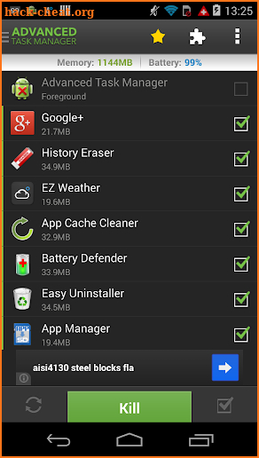 Advanced Task Manager screenshot