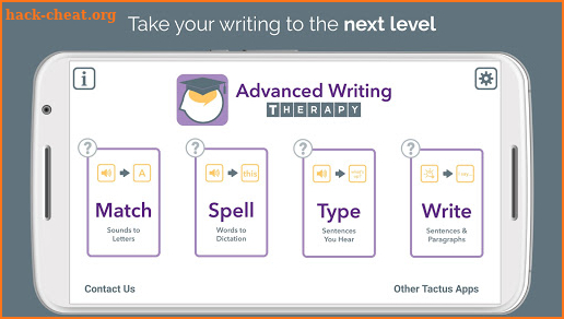 Advanced Writing Therapy screenshot