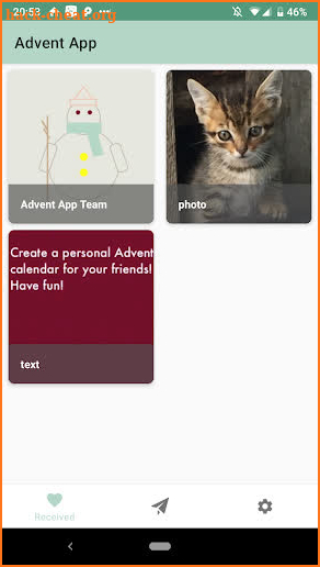Advent App screenshot