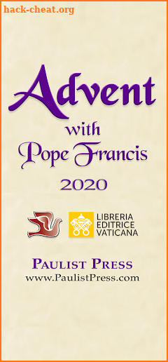 Advent with Pope Francis 2020 screenshot