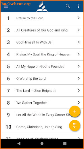 Adventist Hymnal Complete screenshot