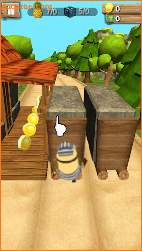 Adventure Banana 3D Rush screenshot