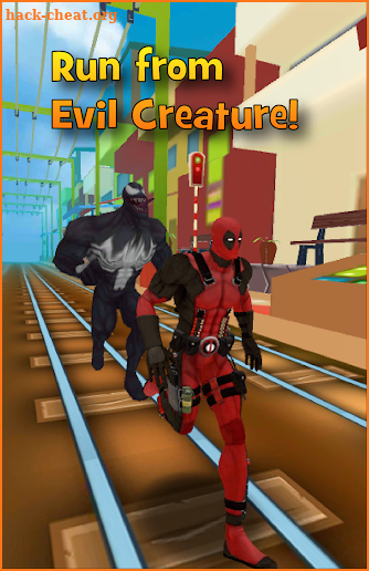 Adventure of DeadPool Hero Run 3D screenshot