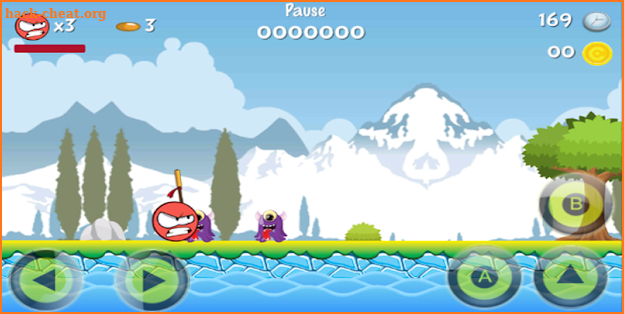 Adventure red ball 4,,in new world screenshot