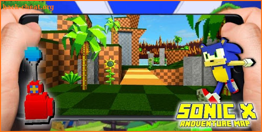 Adventure Sonic X Map screenshot
