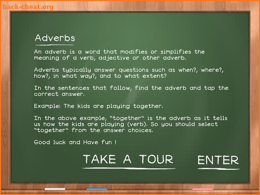 Adverbs For Kids screenshot