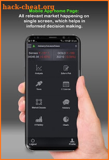 Advisorymandi Finance Platform screenshot