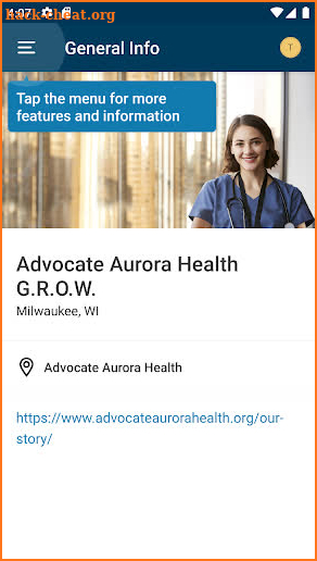 Advocate Aurora Health GROW screenshot
