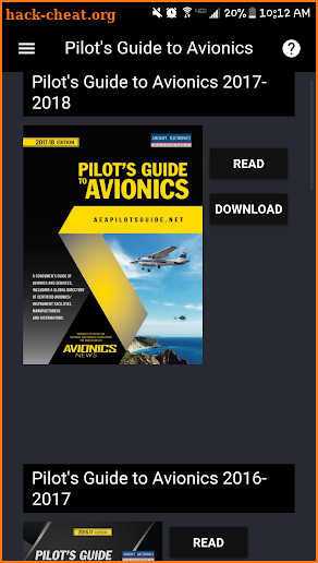 AEA Pilot's Guide screenshot