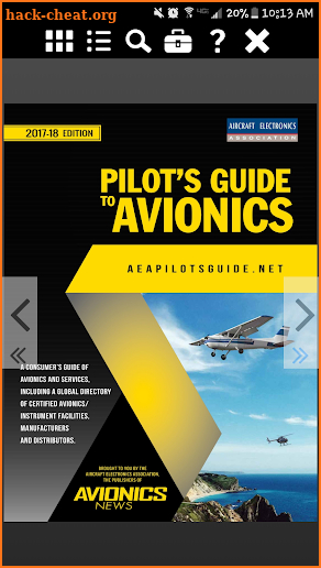 AEA Pilot's Guide screenshot