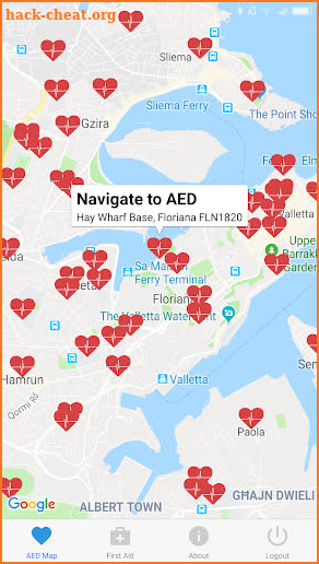 AED Malta screenshot
