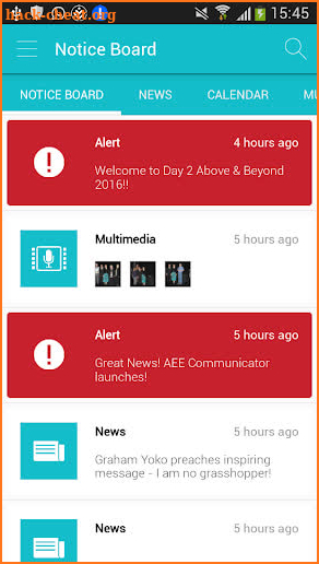 AEE Communicator screenshot
