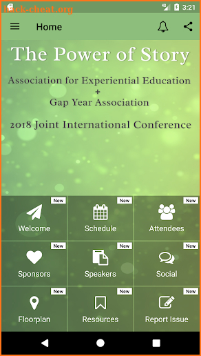 AEE GYA Conference 2018 screenshot