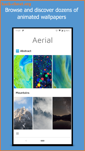 Aerial - Live Wallpapers screenshot