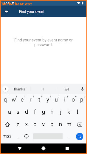 AERIEvents screenshot