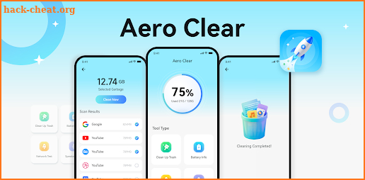 Aero Clear - Phone Cleaner screenshot