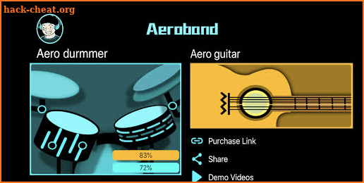 AeroBand screenshot