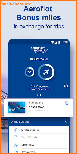 Aeroflot – buy air tickets online screenshot
