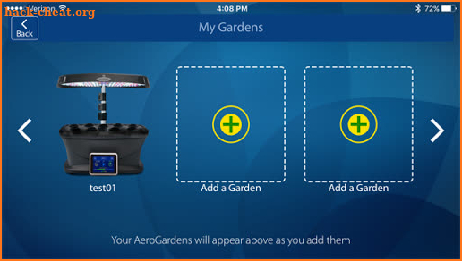 AeroGarden Wi-Fi (Phone) screenshot