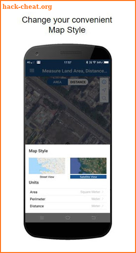 AeroGMS Measure - Area, Distance, Perimeter (GPS) screenshot