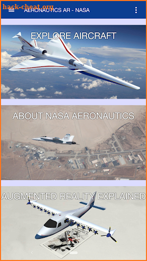 Aeronautics AR screenshot