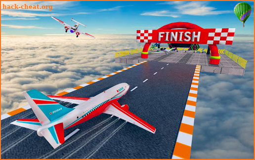 Aeroplane GT Racing Stunts: Aeroplane Games screenshot