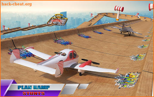 Aeroplane GT Racing Stunts: Aeroplane Games screenshot
