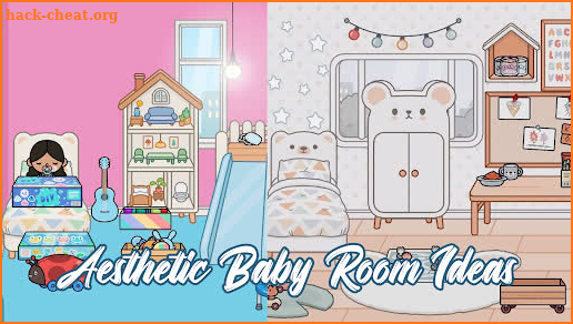 Aesthetic Baby Room Ideas Toca screenshot