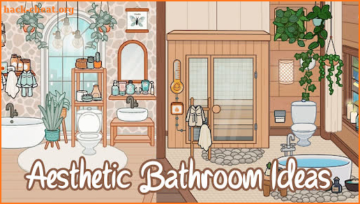 Aesthetic Bathroom Ideas Toca screenshot