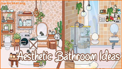 Aesthetic Bathroom Ideas Toca screenshot