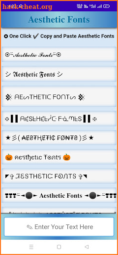 Aesthetic Fonts - Cool Font Generator screenshot