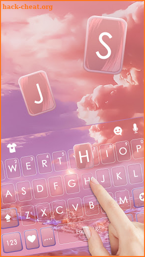 Aesthetic Keyboard Background screenshot