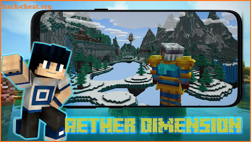 Aether Dimension Minecraft PE screenshot